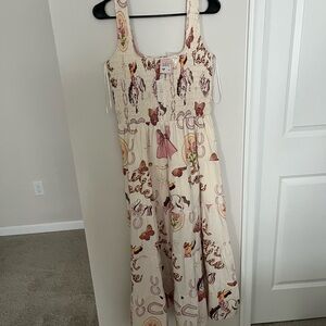 Rodeo Print Maxi Dress